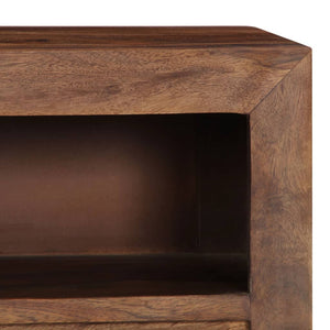 TV-Schrank 120x30x40 cm Massivholz Akazie