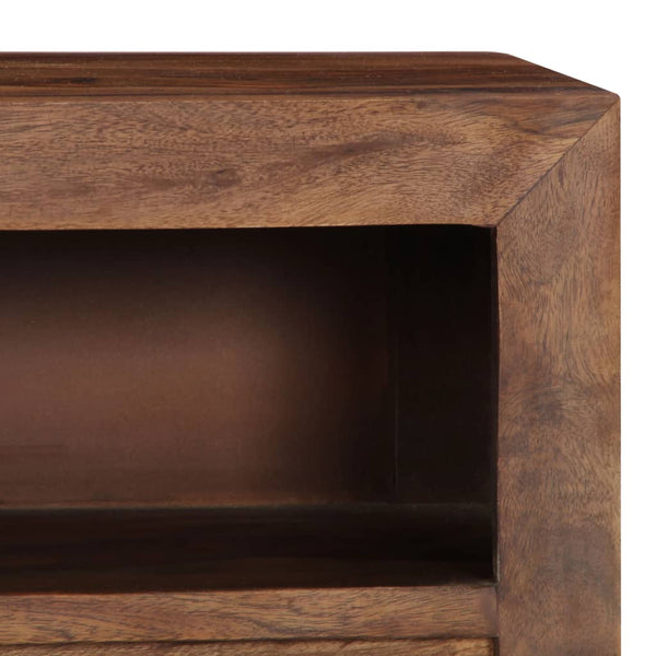 TV-Schrank 120x30x40 cm Massivholz Akazie