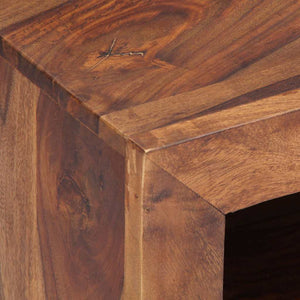 TV-Schrank 120x30x40 cm Massivholz Akazie