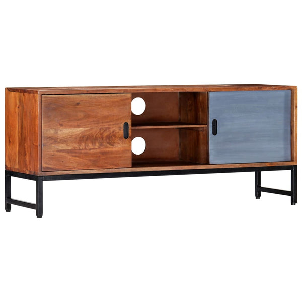 TV-Schrank 120x30x49 cm Massivholz Akazie
