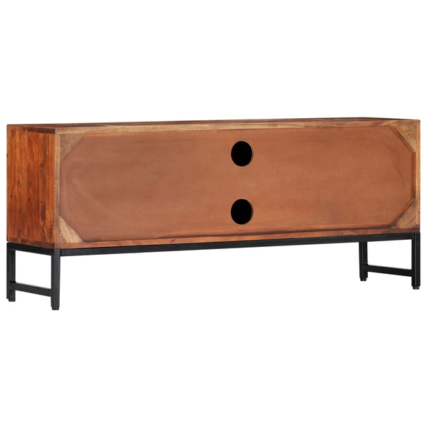 TV-Schrank 120x30x49 cm Massivholz Akazie