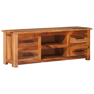 TV-Schrank 110x30x40 cm Massivholz