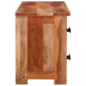 TV-Schrank 110x30x40 cm Massivholz