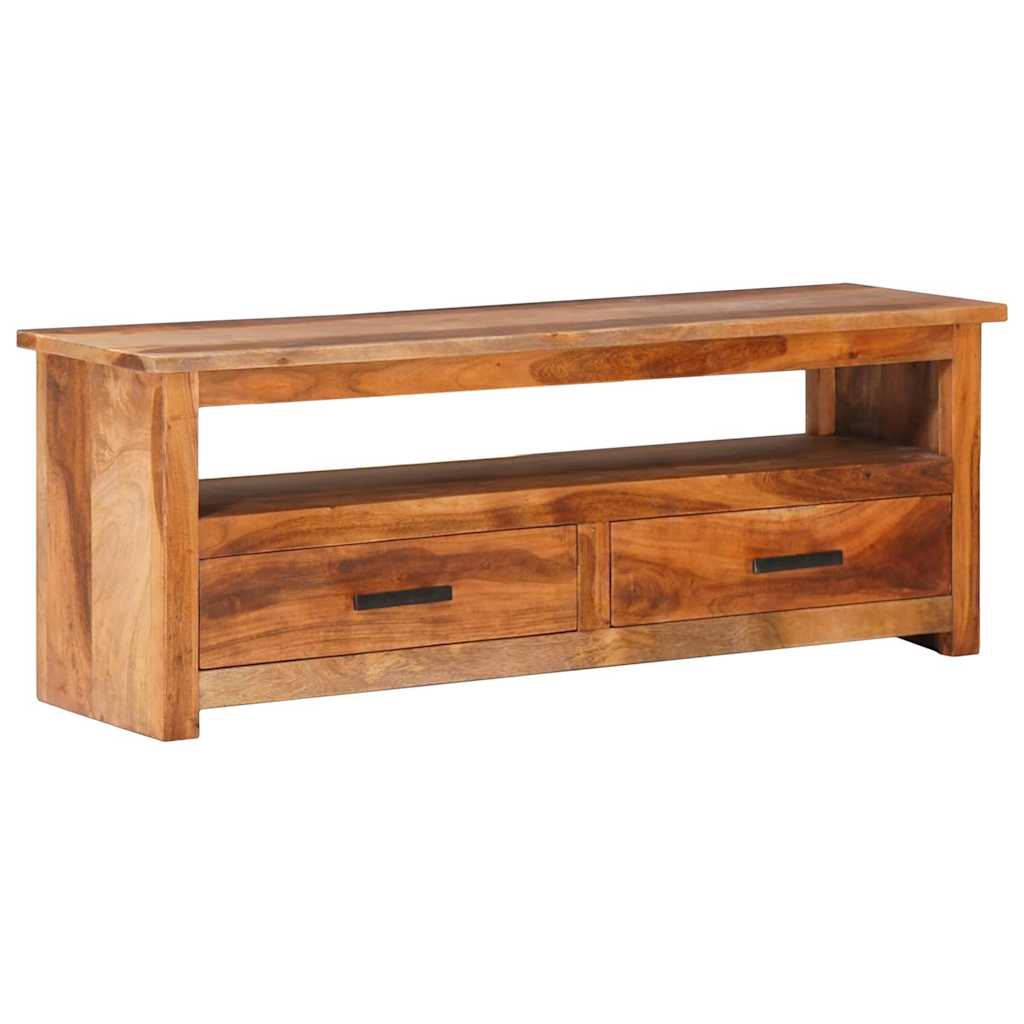 TV-Schrank 118x30x40 cm Massivholz