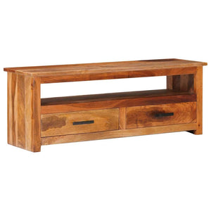 TV-Schrank 118x30x40 cm Massivholz