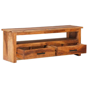 TV-Schrank 118x30x40 cm Massivholz