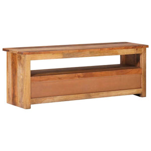 TV-Schrank 118x30x40 cm Massivholz