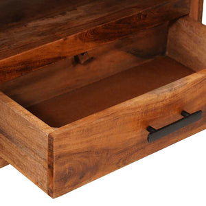 TV-Schrank 118x30x40 cm Massivholz