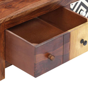 Couchtisch 90x50x30 cm Massivholz Akazie