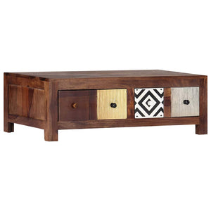 Couchtisch 90x50x30 cm Massivholz Akazie