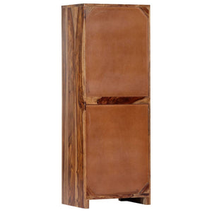 vidaXL Armoire d'appoint 40x30x110 cm en bois d'acacia massif