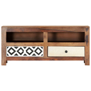 TV-Schrank 90x30x40 cm Massivholz Akazie