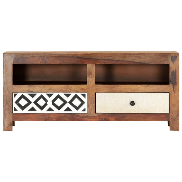 TV-Schrank 90x30x40 cm Massivholz Akazie
