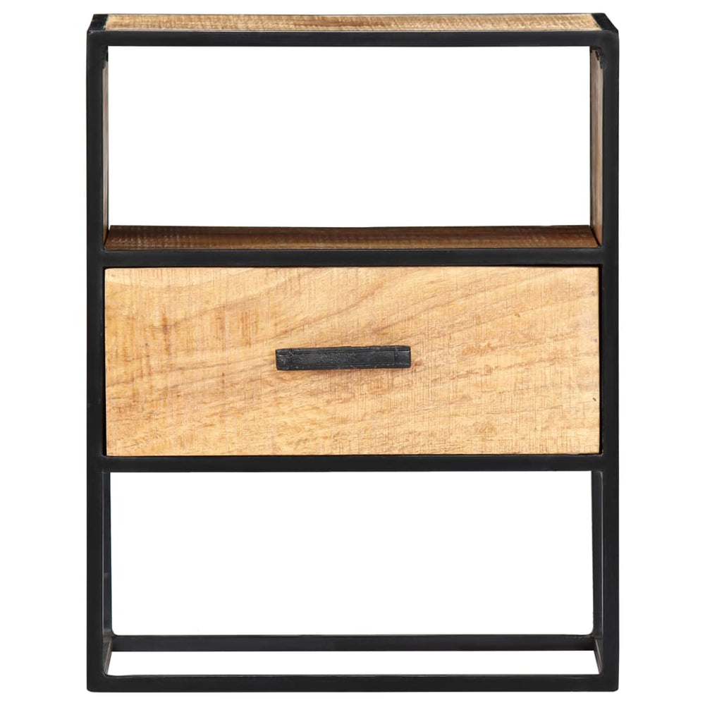 Nachttisch 40x30x50 cm Massivholz Mango