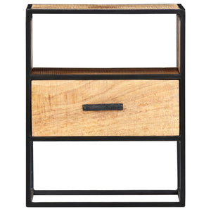 Nachttisch 40x30x50 cm Massivholz Mango