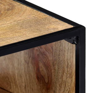 Nachttisch 40x30x50 cm Massivholz Mango