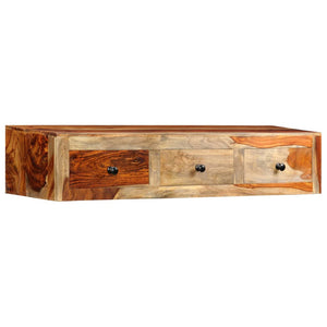 Wand-Konsolentisch 100x25x20 cm Massivholz Akazie