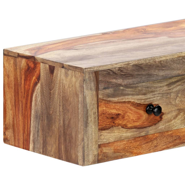 Wand-Konsolentisch 100x25x20 cm Massivholz Akazie