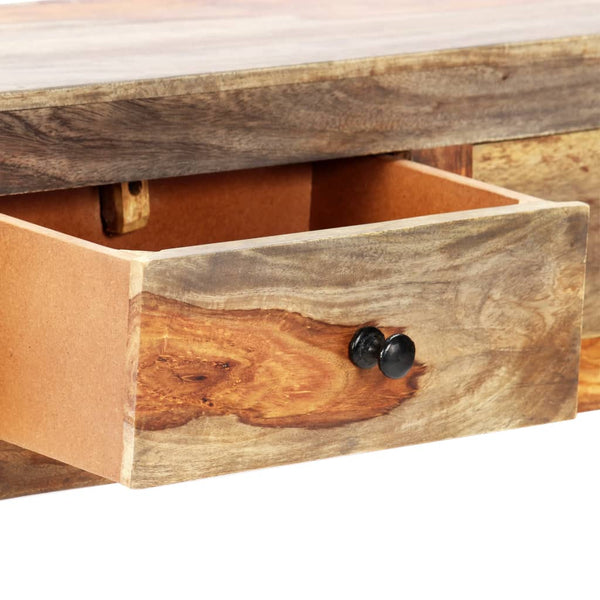 Wand-Konsolentisch 100x25x20 cm Massivholz Akazie