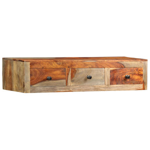 Wand-Konsolentisch 100x25x20 cm Massivholz Akazie
