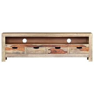 TV-Schrank 130x30x40 cm Massivholz Akazie