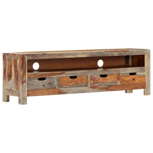 TV-Schrank 130x30x40 cm Massivholz Akazie