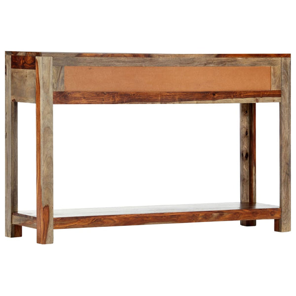 Konsolentisch mit 3 Schubladen 120x30x75 cm Massivholz Akazie
