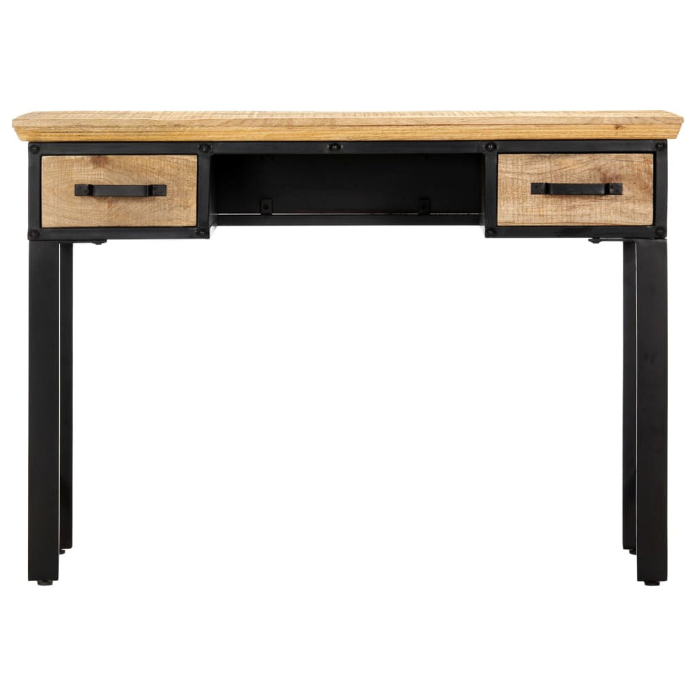 Schreibtisch 110 x 50 x 76 cm Mangoholz Massiv