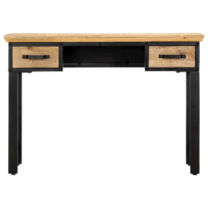 Schreibtisch 110 x 50 x 76 cm Mangoholz Massiv