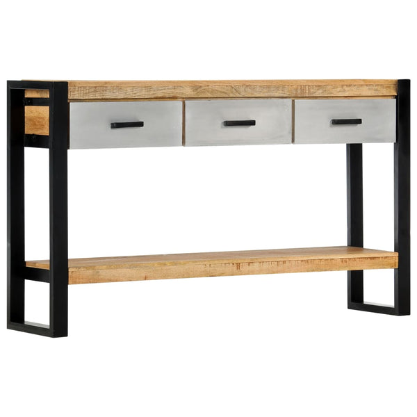 Konsolentisch 130x30x76 cm Massivholz Mango
