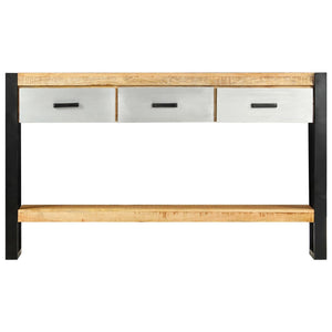 Konsolentisch 130x30x76 cm Massivholz Mango