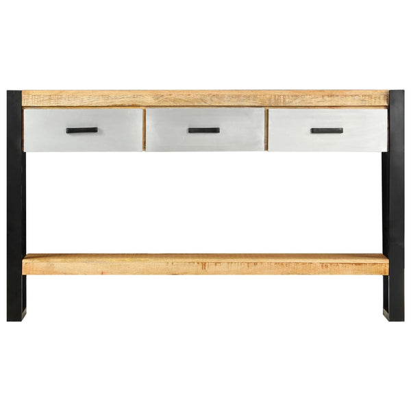 Konsolentisch 130x30x76 cm Massivholz Mango