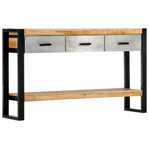 Konsolentisch 130x30x76 cm Massivholz Mango
