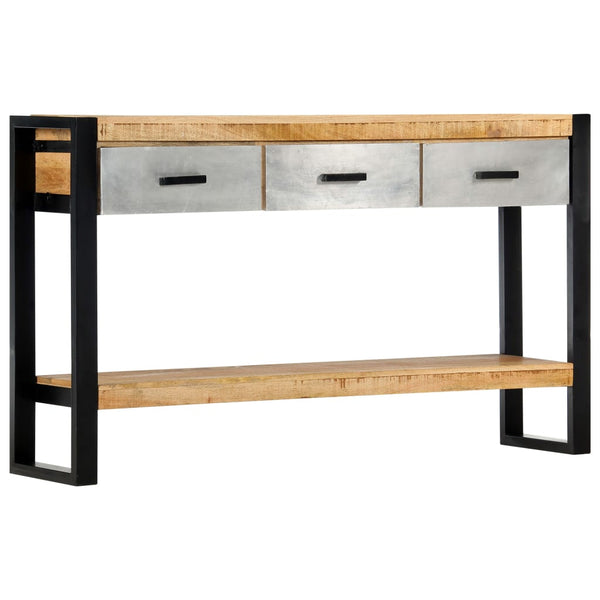 Konsolentisch 130x30x76 cm Massivholz Mango