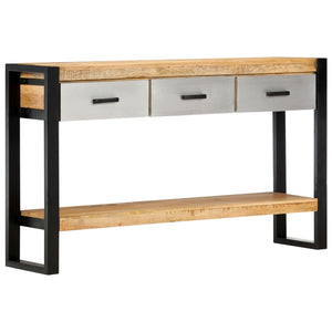 Konsolentisch 130x30x76 cm Massivholz Mango