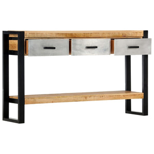 Konsolentisch 130x30x76 cm Massivholz Mango