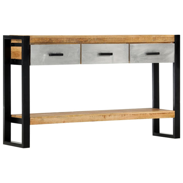 Konsolentisch 130x30x76 cm Massivholz Mango