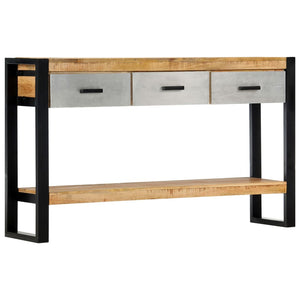 Konsolentisch 130x30x76 cm Massivholz Mango