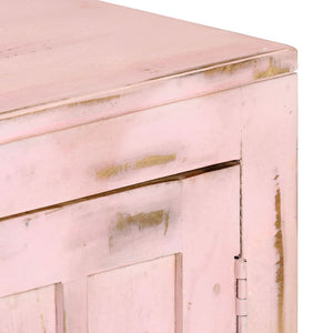 Sideboard Hellrosa 110x35x70 cm Massivholz Mango