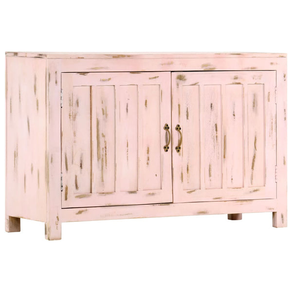 Sideboard Hellrosa 110x35x70 cm Massivholz Mango
