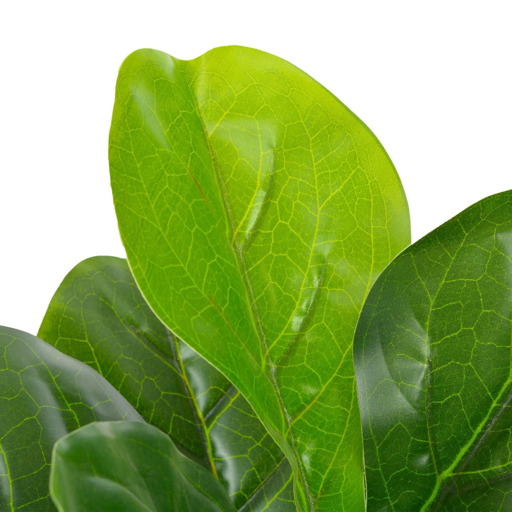 vidaXL Plante artificielle figuier lyre avec pot Vert 90 cm