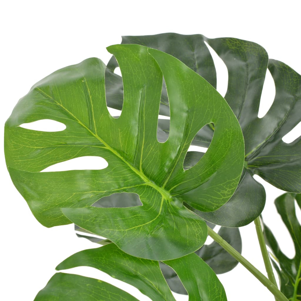 vidaXL Plante artificielle Monstera avec pot Vert 100 cm