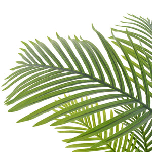 Künstliche Pflanze Palme mit Topf Grün 120 cm