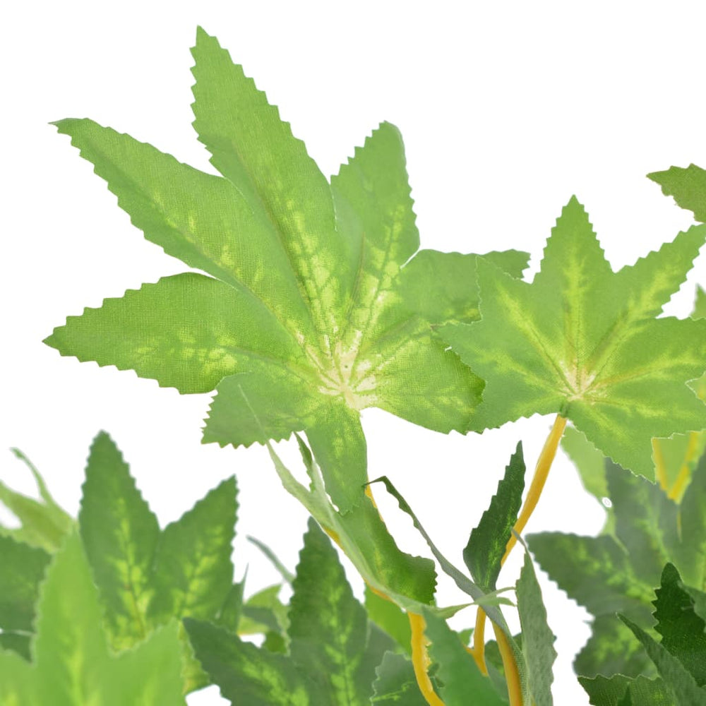 vidaXL Plante artificielle Érable avec pot Vert 120 cm