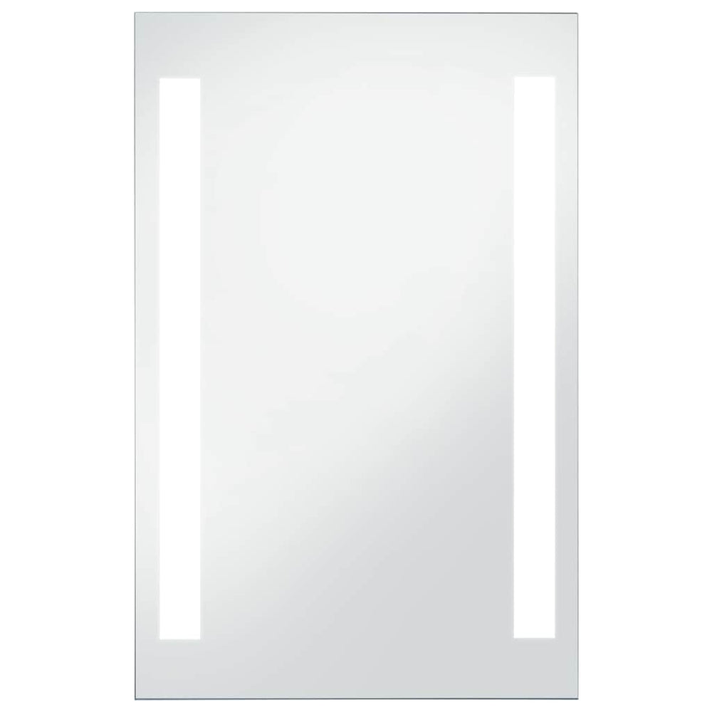 vidaXL Miroir mural de salle de bain avec LED 60x100 cm