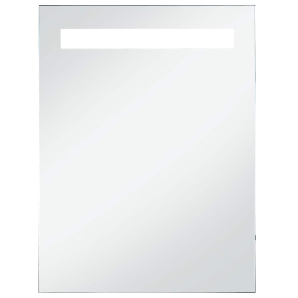 vidaXL Miroir mural de salle de bain avec LED 60x80 cm