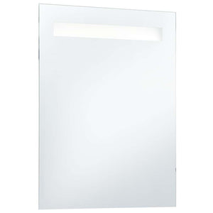 Badezimmer-Wandspiegel mit LEDs 60x80 cm