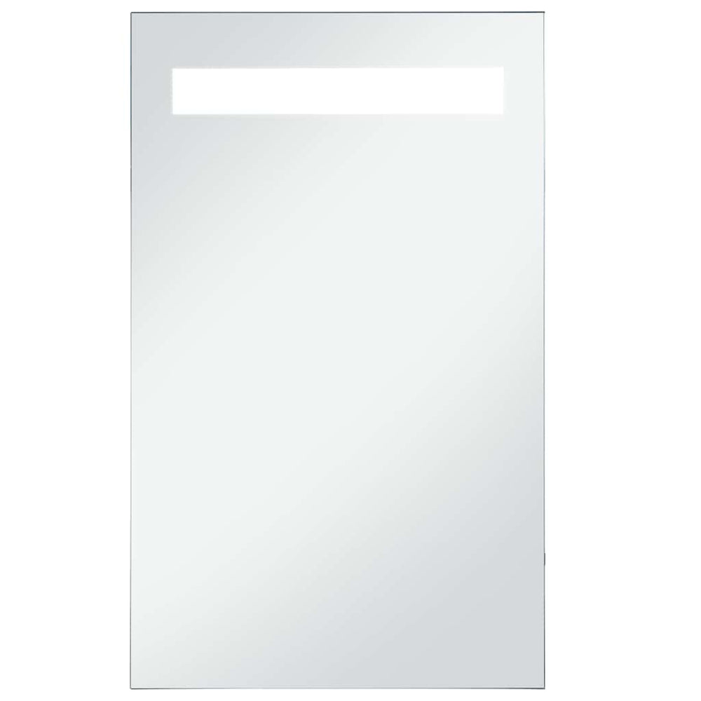 vidaXL Miroir mural de salle de bain avec LED 60x100 cm