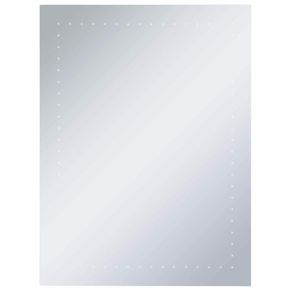 vidaXL Miroir mural de salle de bain avec LED 60x80 cm