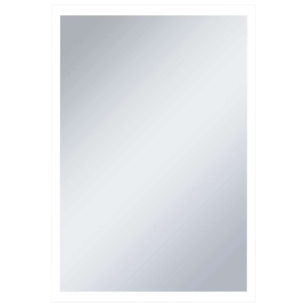 vidaXL Miroir mural de salle de bain avec LED 60x100 cm